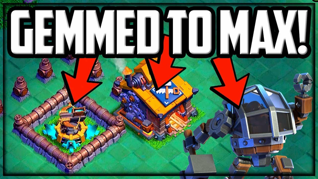 The EXPENSIVE CONCLUSION! Builder Hall 10 GEM TO MAX in Clash of Clans?