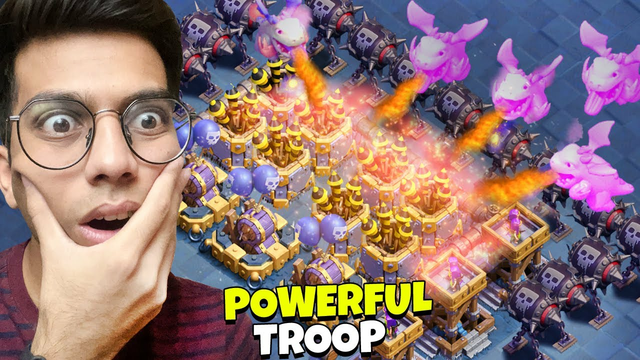 one TROOP is enough to DESTROY every BUILDER BASE (Clash of Clans)
