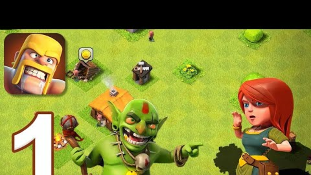 FIRST TIME PLAYING CLASH OF CLANS.PART-1