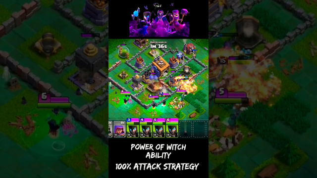 Best BH9 Night Witch Attack Strategy - Clash Of Clans