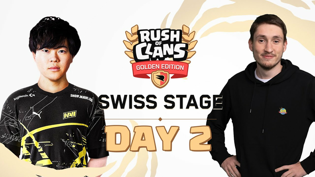 Rush of Clans Golden Edition: Swiss Stage - Day 2 | #ClashWorlds | Clash of Clans