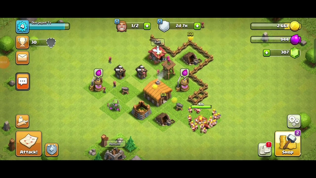 clash of clans town hall 2 #viral #viralvideo #clashofclans #clanwarleauges