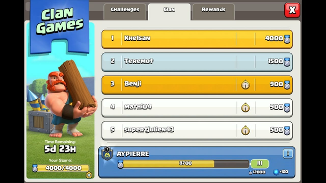 MAX Clan Games in 20 minutes! (4000 points) - Clash of Clans