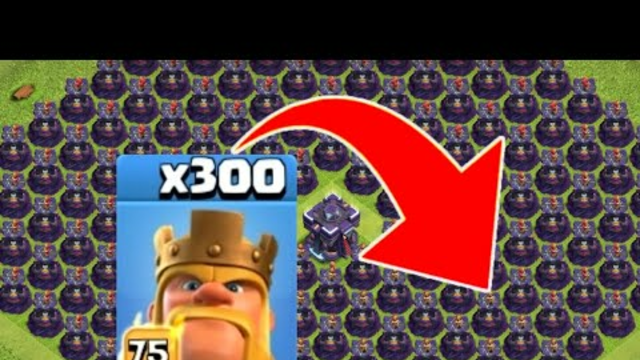 Clash of Clans Showdown: 300 Barbarian Kings vs. 300 Wizard Towers - The Ultimate Magical Battle!