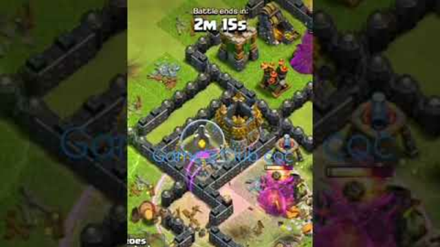 TH10 first battle in Clash of clans #clashofclans #gaming #viral #games #clashofclanslive #shorts