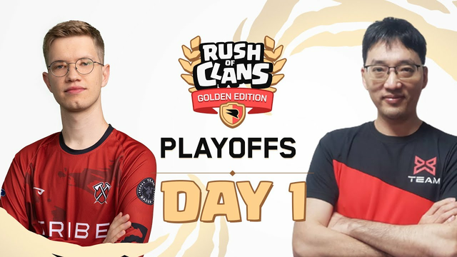Rush of Clans Golden Edition: Playoffs - Day 1 | #ClashWorlds | Clash of Clans