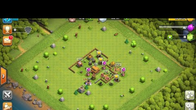 Gameplay of clash of clans