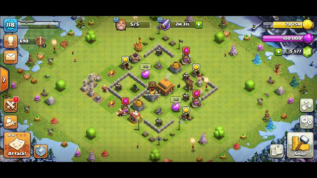 Clash Of Clans | Th3 lvl 118
