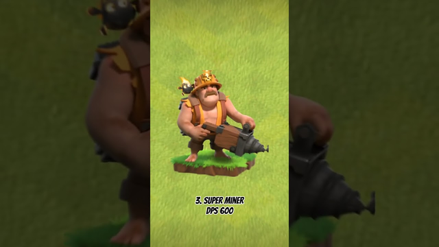 Top 5 troops with highest DPS in Clash of Clans | #shorts