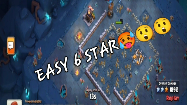 Builder Base Easily 6 Star-CLASH OF CLANS(COC)