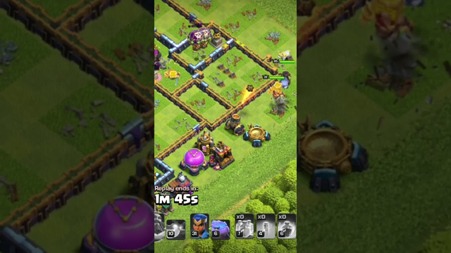 Clash Of Clans Super Archer Easy Attack / Invisible Spell Clone spell attack, Part 4