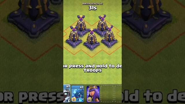 Max Monolith Towers vs High Hitpoints Troops in Clash of Clans #shorts #clashofclans #trending