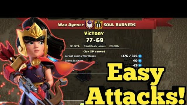 Th15 Best War Attacks Strategies | Th15 Easy 3 Stars | Clash of clans