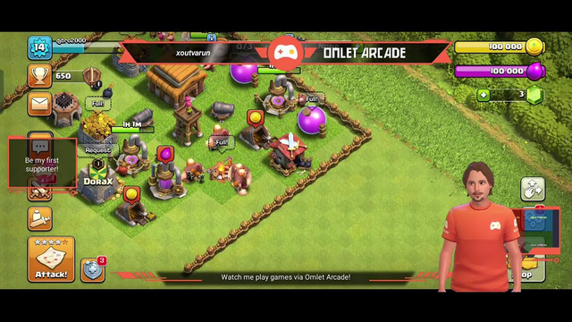 Watch me stream Clash of Clans on Omlet Arcade! 14