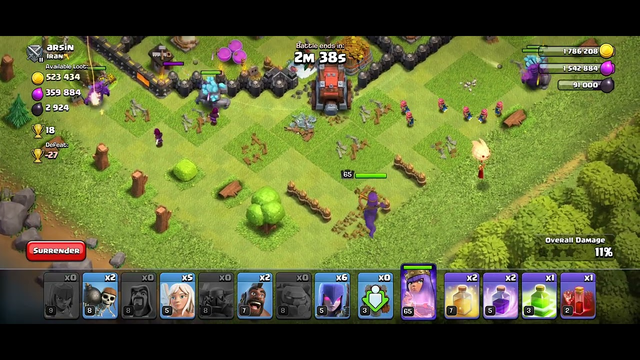 Clash of Clans: Farming Dead and Low Level Bases