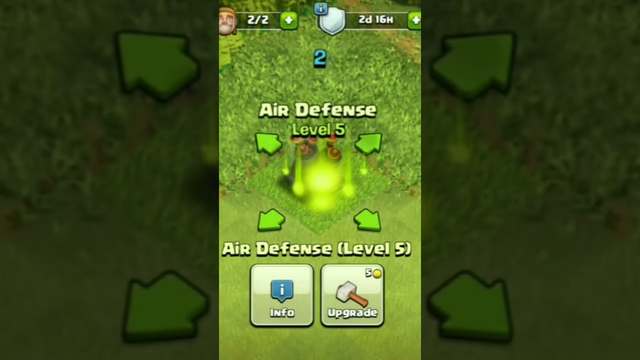 clash of clans l town hall 15, maxing air defence #clash