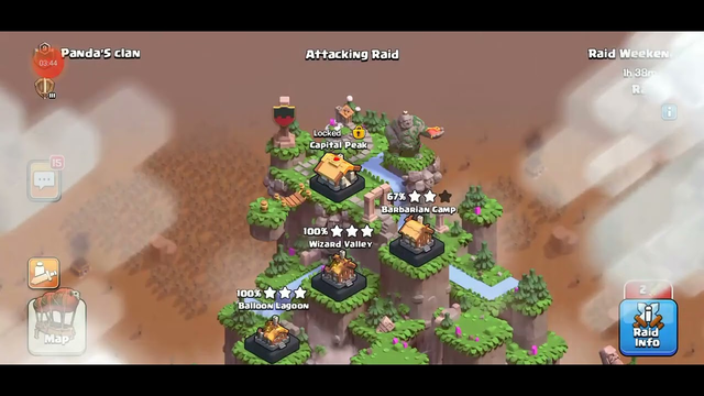 Clan raids in Clash of Clans #gaming #clashofclans #coc #clashofclanslive #games #viral #gaming