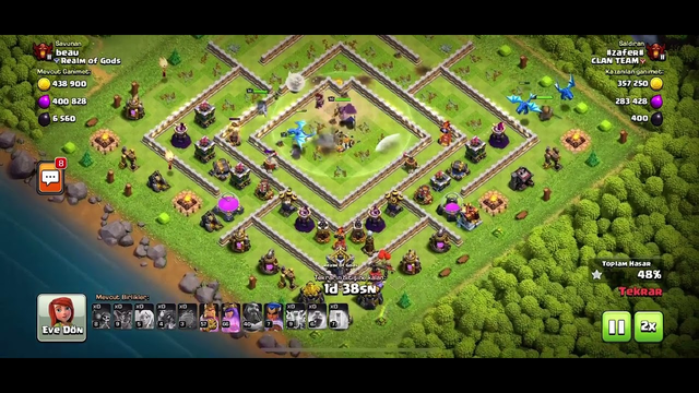 clash of clans level 11 town hall loot attack