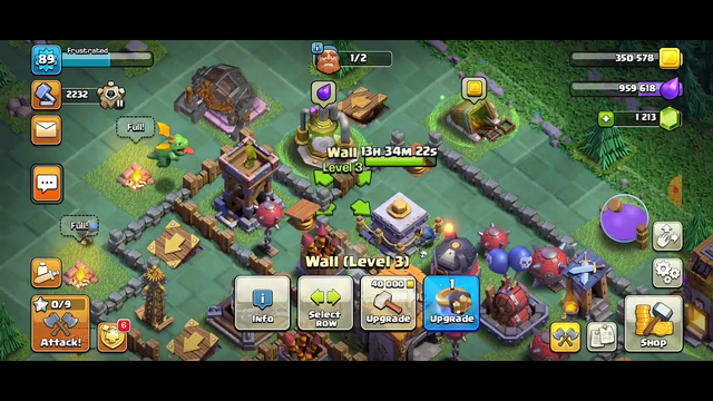What the wall rings do in clash of clans