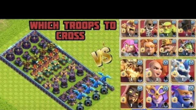 Which Troops To Cross This Challenge (Clash of Clans) #coc