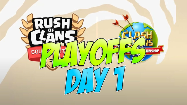 RUSH OF CLANS PLAYOFFS DAY 1 pt1 - Clash of Clans [Tagalog/English]