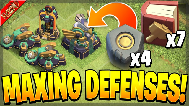 New Special Offers To Max Out Your Clash Of Clans Defenses!