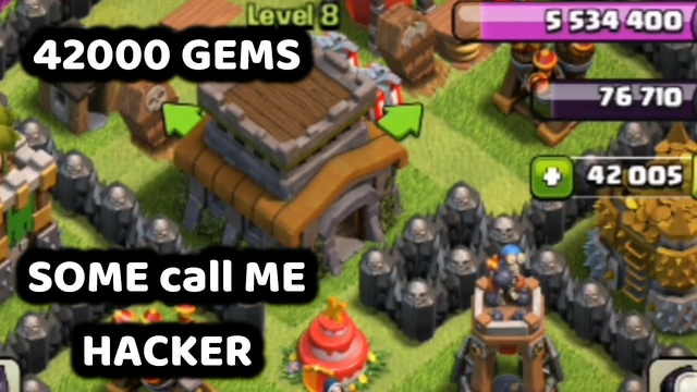 42000 Gems in Clash Of Clans | Real Time Proof #clashofclansgems
