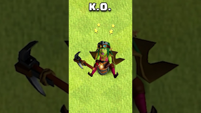 NEW GOBLIN QUEEN SKIN ANIMATIONS - CLASH OF CLANS #shorts