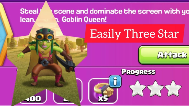 Easily 3 Star Goblin Queen Challenge | CLASH OF CLANS | CLASH of Clans Events