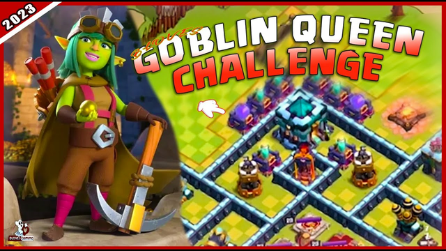 COC LIVE | Easily Goblin Queen Challenge in Clash of Clans | JOIN MY CLAN WAR LEAGUE #clashofclans