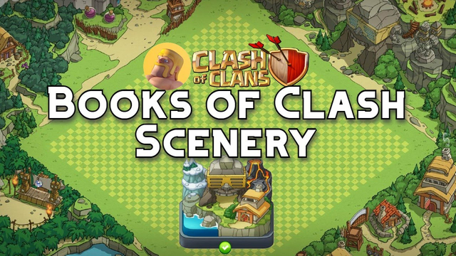 Books of Clash Scenery [Clash of Clans]