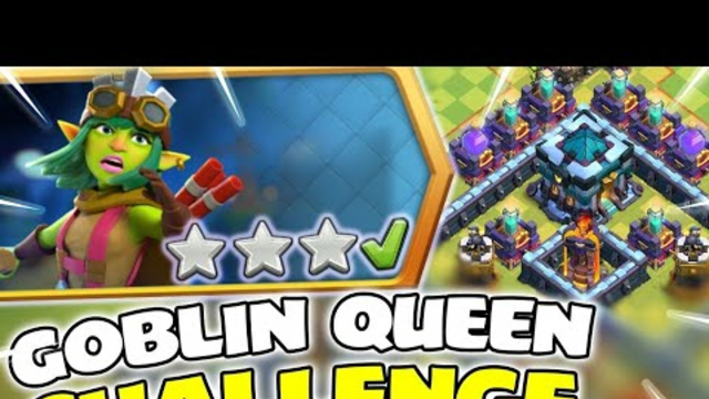 Goblin Queen Challenge | Easily 3 Star | Clash Of Clans | New Challenge | Coc Events | Book Of Clash
