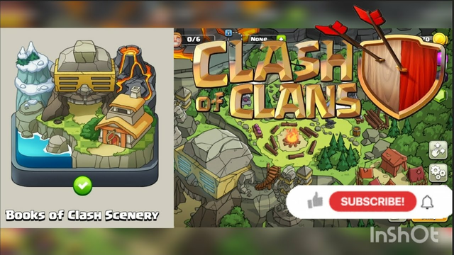 Book of Clash Scenery June 2023 Clash of Clans