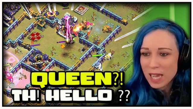 0 or 200 IQ QUEEN ? YOU Be the JUDGE | CHASMAC EA vs UNITED GAMING | Clash of Clans