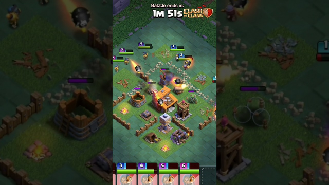 BOMBER vs MAX BUILDER HALL 3 | Clash of Clans #newupdate