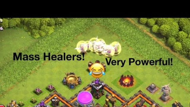 MASS HEALERS ATTACK STRATEGY - Clash of Clans
