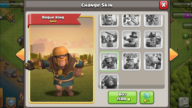 My king got upgrade finally! (Clash of clans)