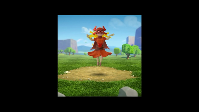 League Queen Animation (clash of clans)