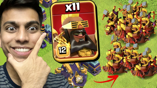 #1 STRATEGY for everyone after update SUPER HOG RIDER Hybrid (Clash of Clans)