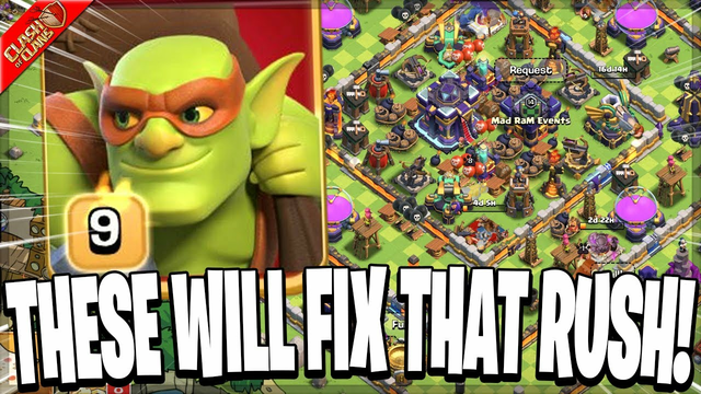 What did the Clash of Clans Update Bring my Rushed Account?