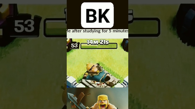 clash of clans barbarian King  #coc #gaming #clashofclans