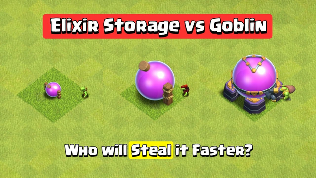 Elixir Storage vs Goblins! Who's the Topper? - Clash Of Clans | ClashFreak!