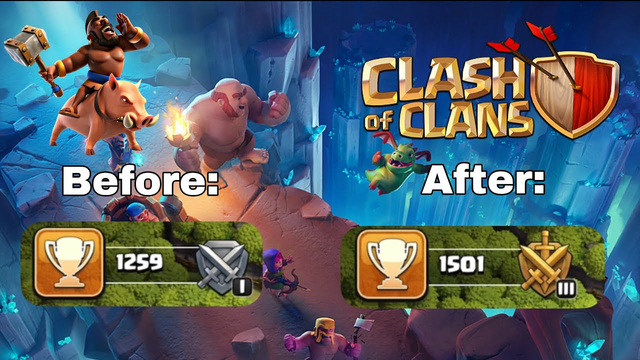 Th7 Trophy Pushing: Clash of Clans