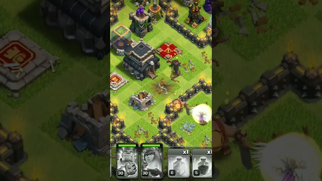 When X-bow run out of bows. Clash of Clans. SM Gaming Tech