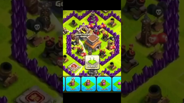 clash of clans hybrid base townhouse 8 new 2023