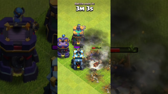 Level 1 to MAX Bomb Tower vs Barbarian King - COC | #clashofclans #cocshorts #shorts