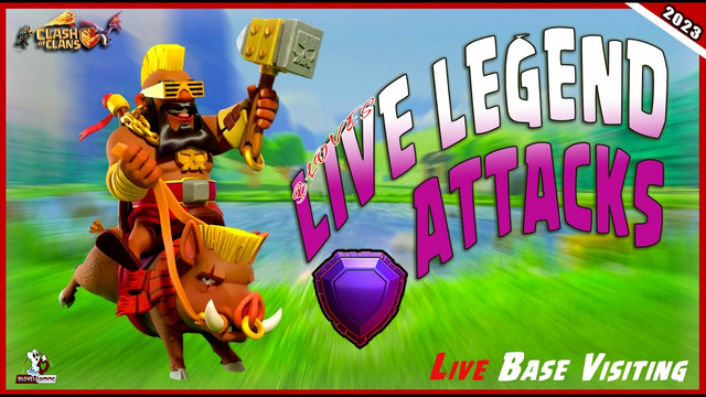 COC LIVE | Best TH13 Legend Pushing Attack (Clash of clans) | Base Visiting Clash of Clans Live #coc