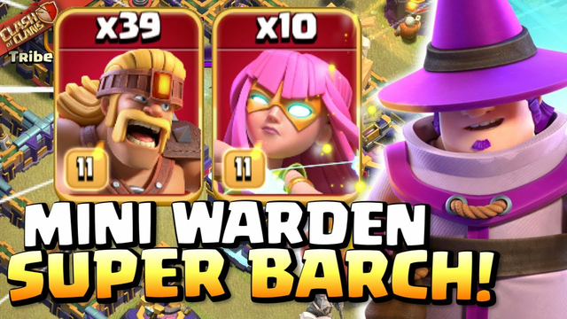 Super Barch is SO GOOD with Apprentice Warden! TRIBE vs CMG EA | Clash of Clans
