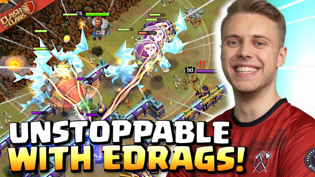 Nebrax is UNSTOPPABLE with ELECTRO DRAGONS! Best TH15 SPAM Attack! Clash of Clans