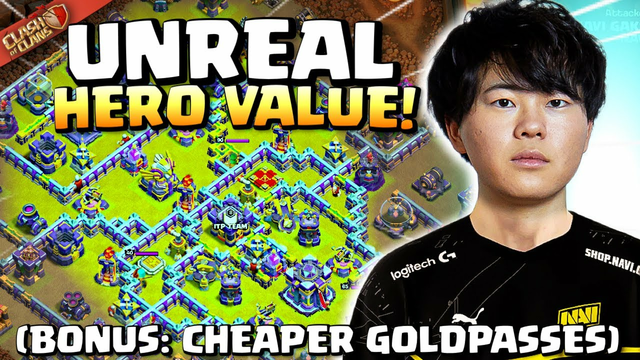 How does NAVI get so much HERO VALUE?! (Plus SECRET to CHEAP Gold Passes) Clash of Clans